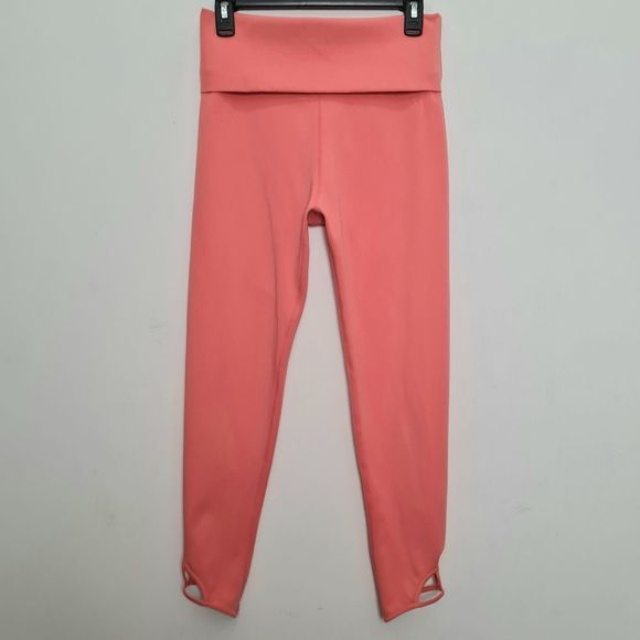 Free People Movement Moonshadow High Waisted Foldover Yoga Leggings Peach M - Picture 6 of 16
